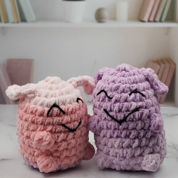 Purple Floppy Bunny - Etsy