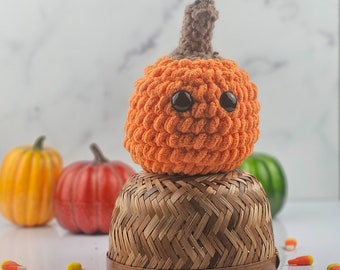 PDF PATTERN ONLY Crochet Pumpkin Amigurumi Pattern-  Beginner Friendly Crochet Pattern - No Sew Pattern- Fall Pumpkin  Plushie