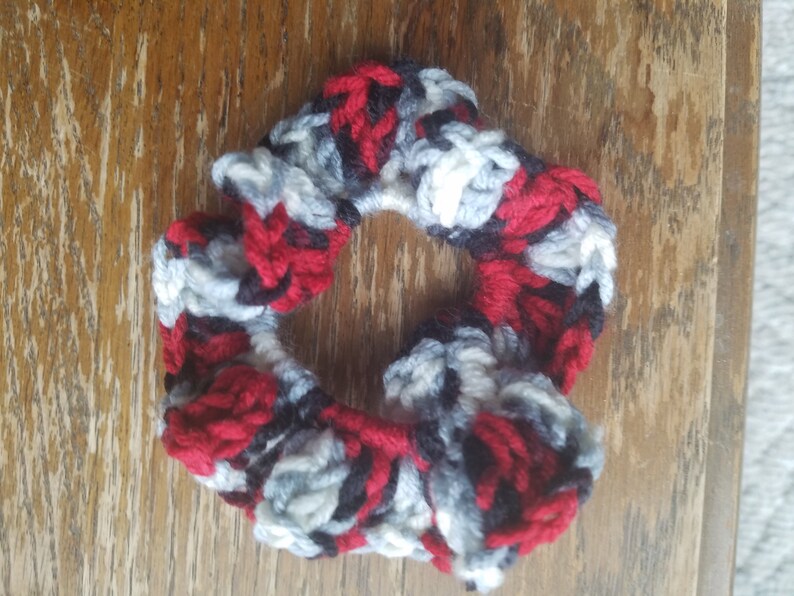 Crochet Hair Tie Elastic Hair Tie Ponytail Holder Etsy