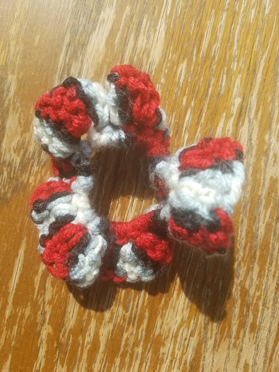 Crochet Hair Tie Elastic Hair Tie Ponytail Holder Etsy