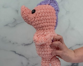 Seepferdchen Amigurumi Häkelanleitung, anfängerfreundliche DIY Plüschfigur (PDF Download)