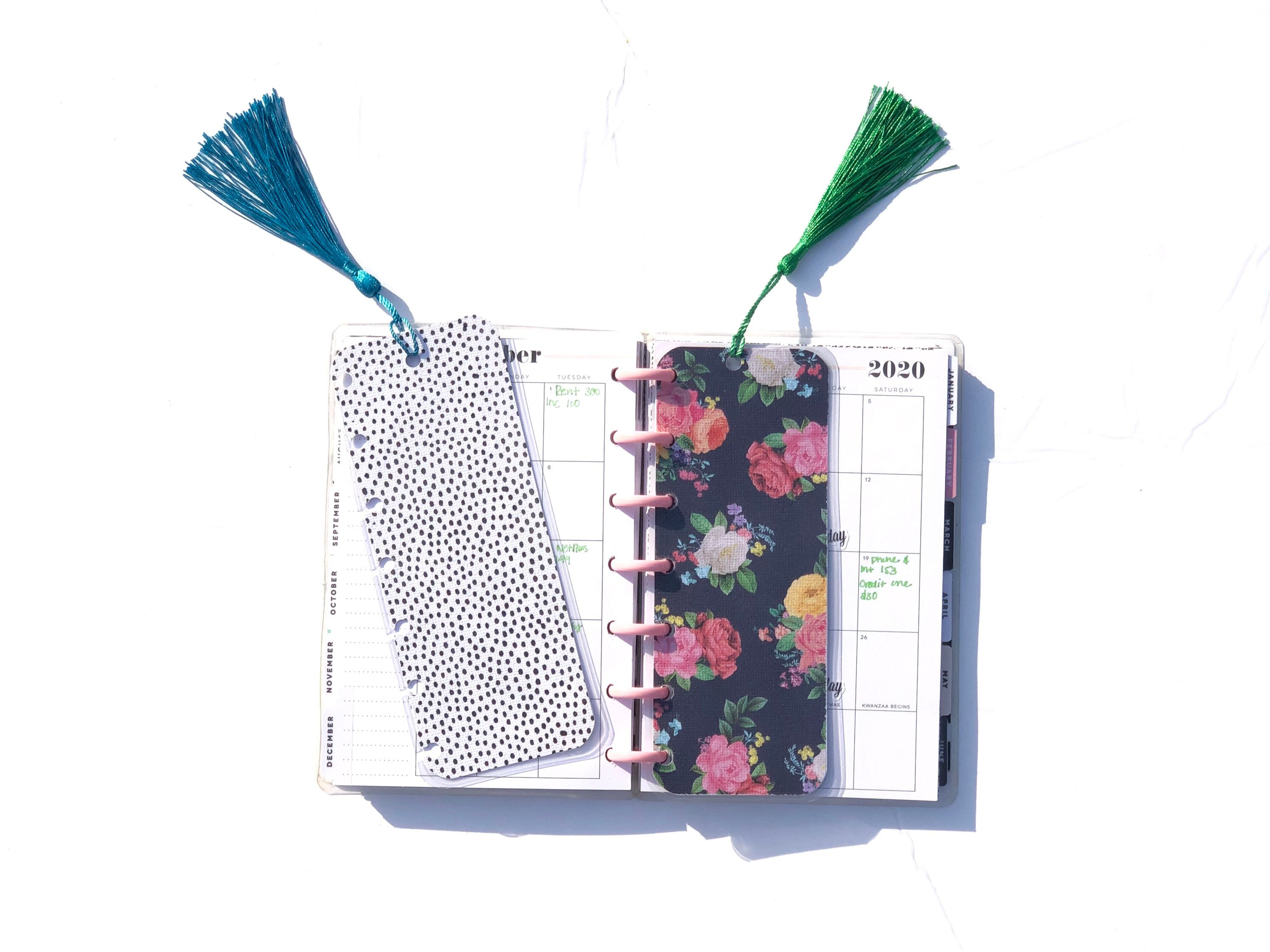 Happy Planner Inspired Bookmarks Planner Bookmarks planner Etsy