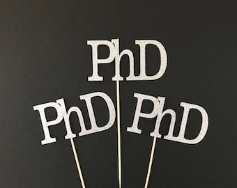 Graduation Centerpiece Sticks 2021, PhD Centerpiece Stick, PhD Graduate, Graduation Party,  2021 Graduation, Class of 2021, Graduation Decor
