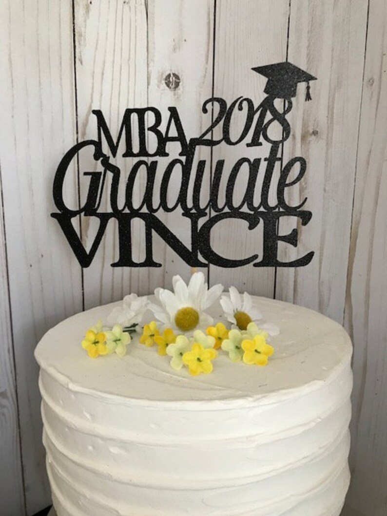 Graduation Cake Topper Personalized Graduation cake topper Etsy