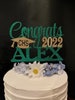 Any Name Graduation Cake Topper, Personalized Graduation cake topper, Grad Party decor, Congrats Grad, Graduation Party, Graduation 2022 