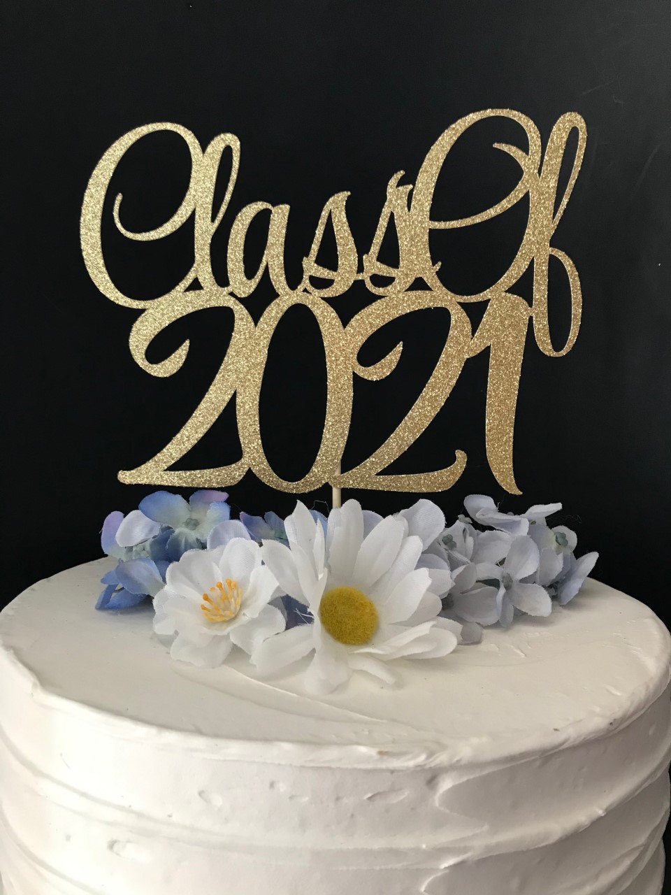 Graduation Cake Topper Class of 2021 Graduation Party decor | Etsy