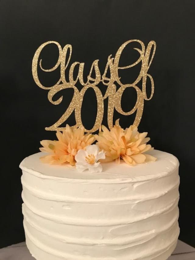 Graduation Cake Topper Class of 2021 Graduation Party decor | Etsy