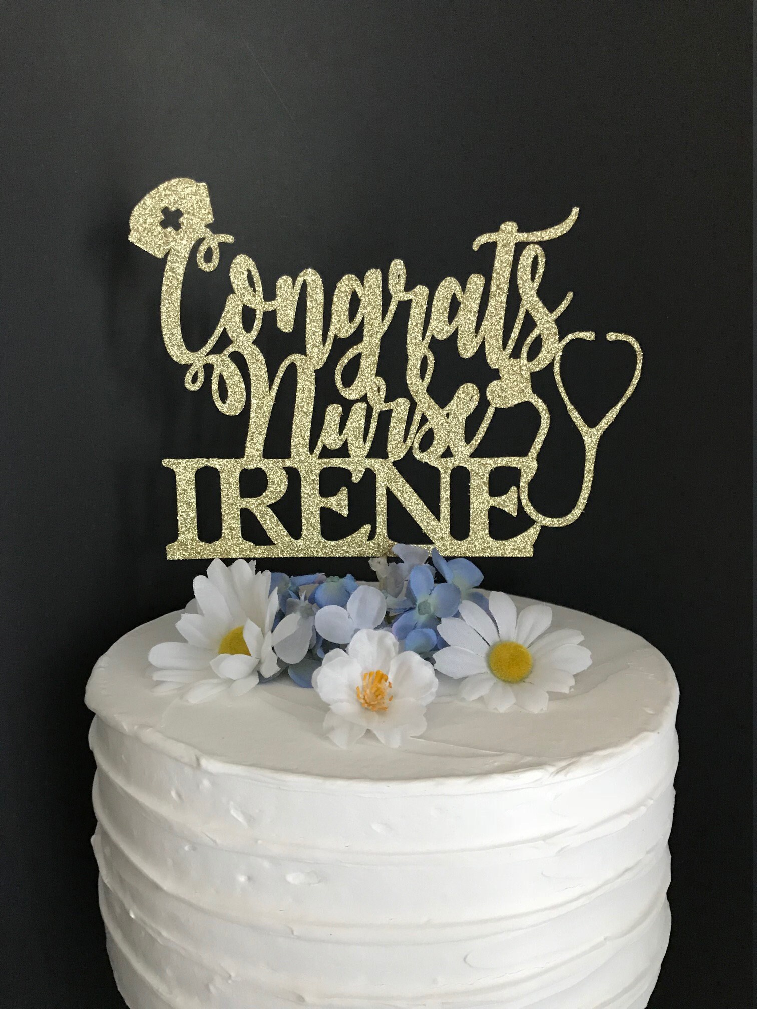 Nurse Graduation Cake Topper Graduation Cake Topper Nurse Etsy