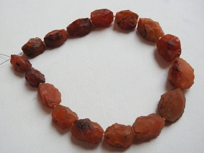 pme 1.Strand 12 Carnelian Marquise Shape Hammer Rough Beads 20x15 To 15x12 MM Approx 100/% Natural Finest Quality Wholesale Price