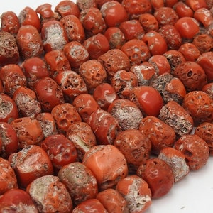 Red Coral Roundel Smooth Bead/8Inches Strand/For Making Jewelry/100%Natural/BK-CR2