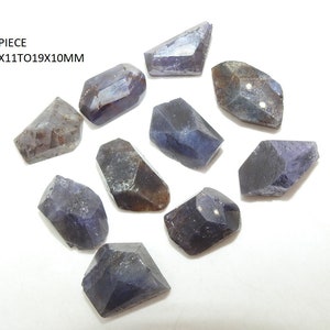 Tansanit facettierte ausgefallene Form Cabochons Lot / handgemachter loser Stein / für die Herstellung von Schmuck / Großhändler / Zubehör / 100% natürlich / C2