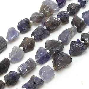 Iolite Polished Rough Tumble Nugget 8Inches 10-15MM Long Approx Wholesaler Supplies Natural Stone R5