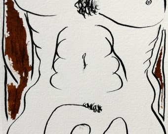 Male Model Nude - Etsy