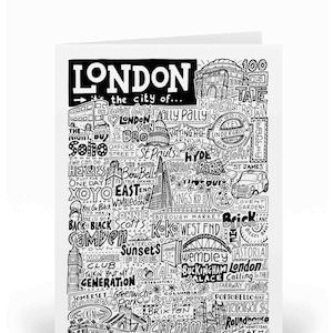 London Greetings Card Cockney Birthday Gifts