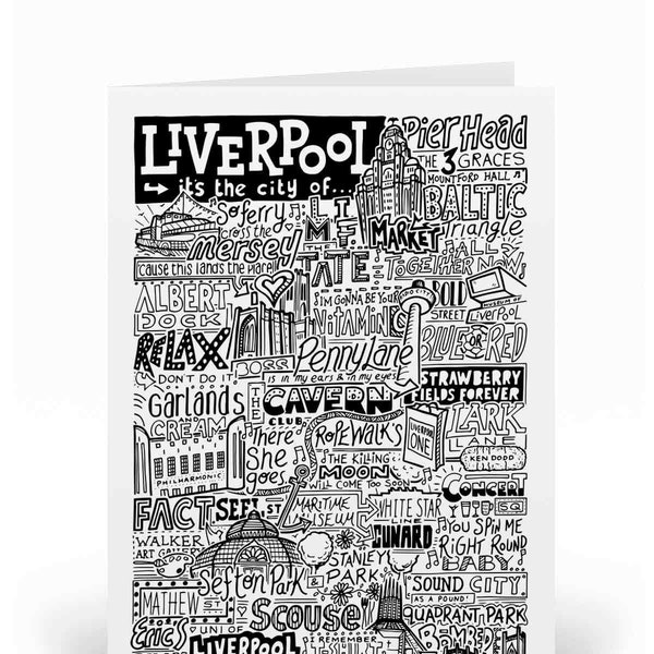 Liverpool Greetings Card Scouse Birthday Gifts