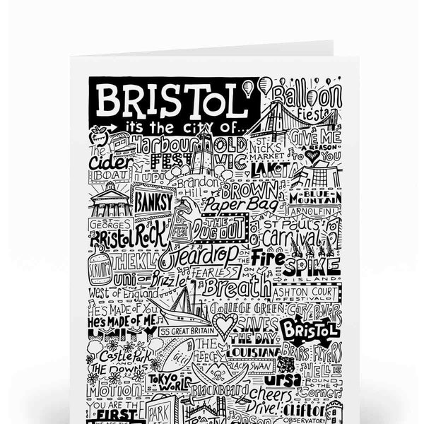 Bristol Greetings Card Bristolian Birthday Gifts
