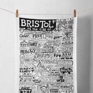 Bristol theedoek | Bristol-cadeau | Nieuwe wooncadeaus | Cadeaus voor fijnproevers