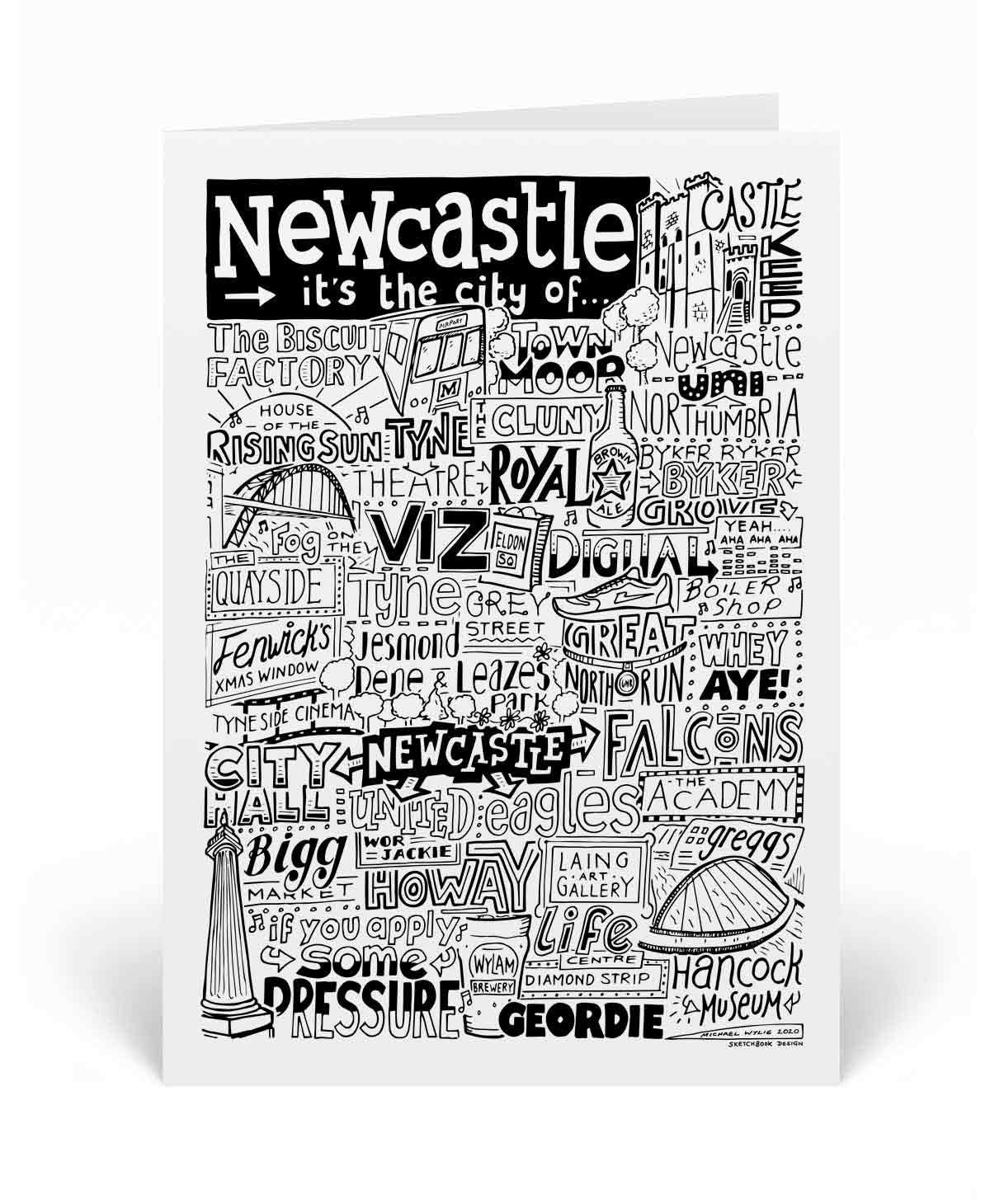 Buy Newcastle Greetings Card Geordie Birthday Gifts Online in India