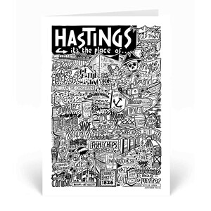 Carte de voeux Hastings Cadeaux d'anniversaire Hastings