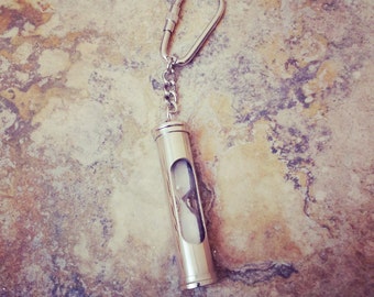 Sandman Sand Timer Hour Glass Brass Lantern Necklace Pendant on 16 Inch Chain Mr