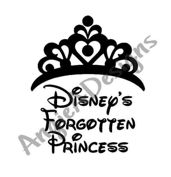 Download Disney S Forgotten Princess Svg Etsy