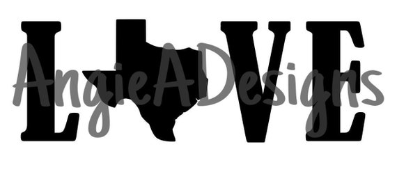 Free Free Love Texas Svg 640 SVG PNG EPS DXF File