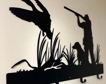 Hunter Wall Hook I Coat Rack I Gift for Hunter I Hunting Decor