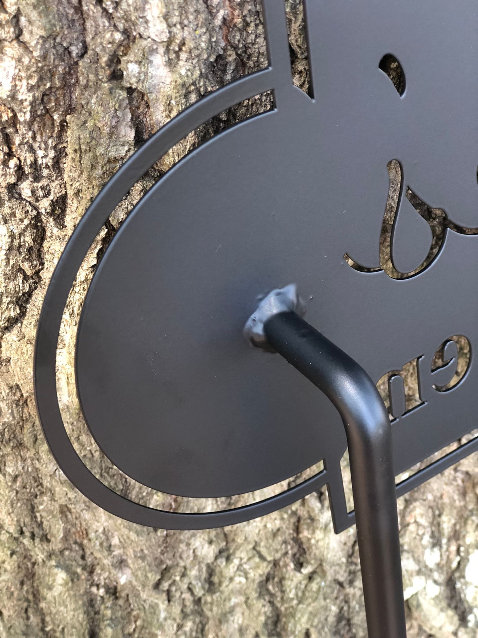 Stake Names Custom Metal Memorial Garden Stake – Personalized Name & Dates ...