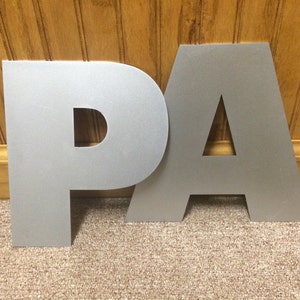 Metal Wall Letters - Medium Sized (14&quot;-20&quot;) Personalized Home Décor