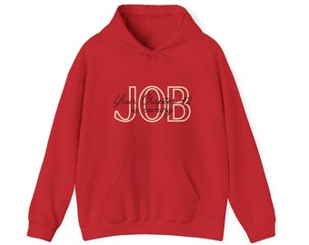 JOB 24 Sweatshirt, Unisex Heavy Blend™ Hooded Sweatshirt