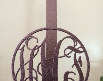 Metal Paper Towel Holder with Monogram, Personalized Home Decor, Christmas Gift, Gift for Her, Gift for Couple, Housewarming Gift