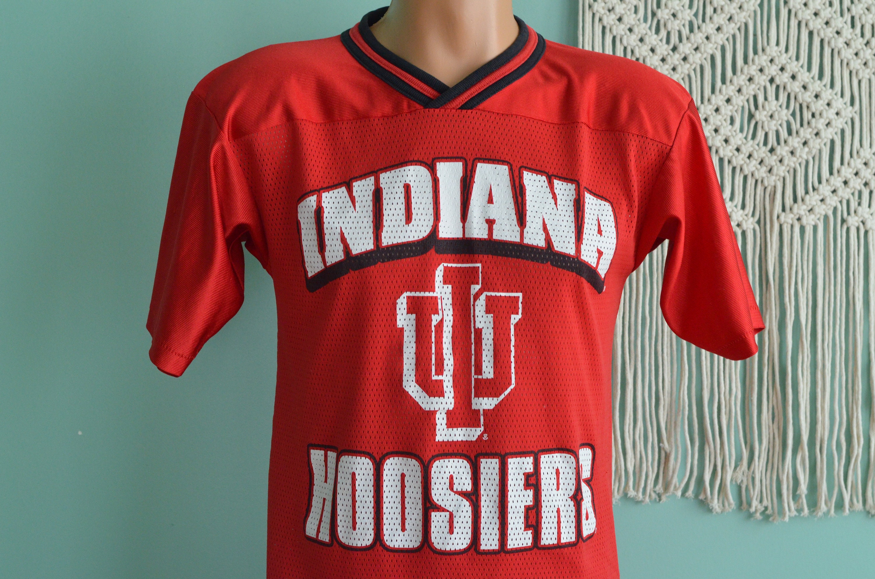 Vintage 90's Starter Indiana University Baseball Jersey 
