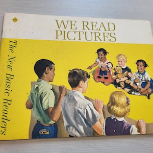 Vintage 60er Jahre Neue Basic Reader ""Wir lesen Bilder"" Lern-Vorlesehefte Sprache/ Vokab."