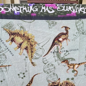 Vintage 1996 Jurassic Park the Lost World Something Has Survived