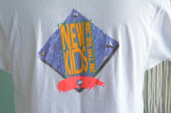 Vintage 90s T-Shirt New Kids on the Block NKOTB C… - image 7