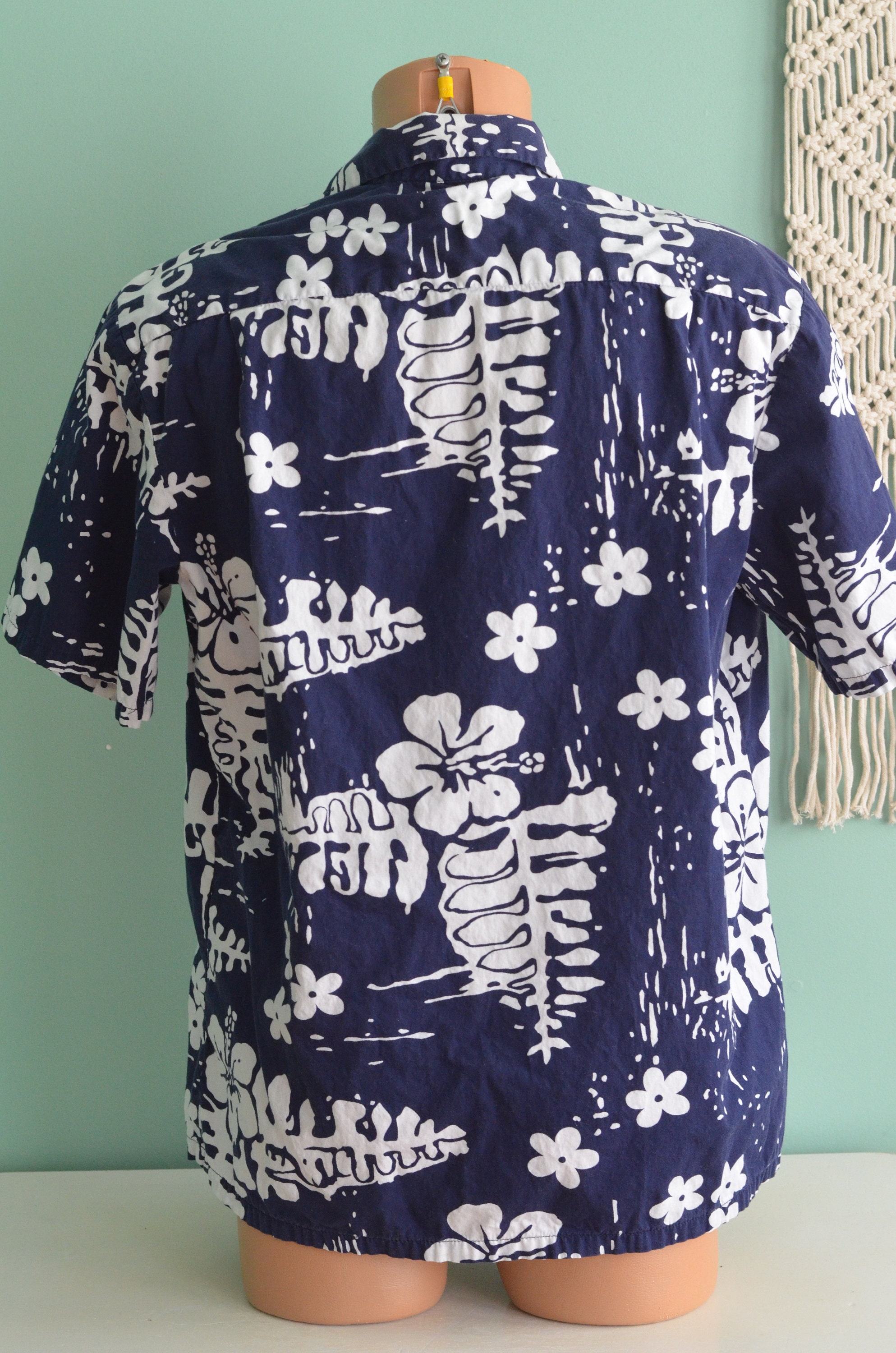 Vintage 70s Hawaiian Shirt Ui-Maikai Floral Tropical Hibiscus | Etsy