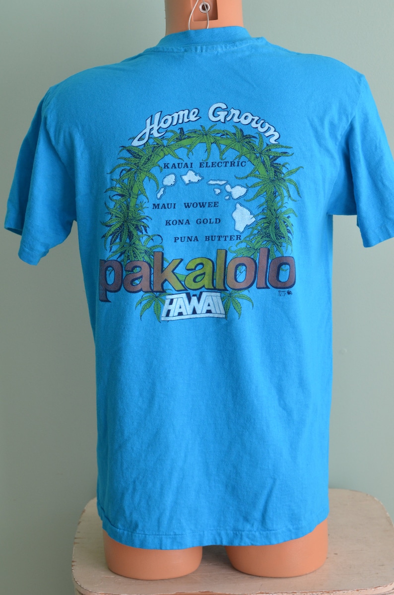 Vintage Marijuana Shirt : Pakalolo Marijuana