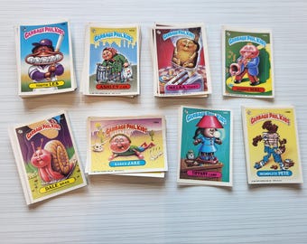 Vintage 80s Garbage Pail Kids Stickers/ Trading Cards 140s Topps