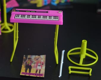 Vintage 80s Barbie and the Rockers Playsets Recording Studio and