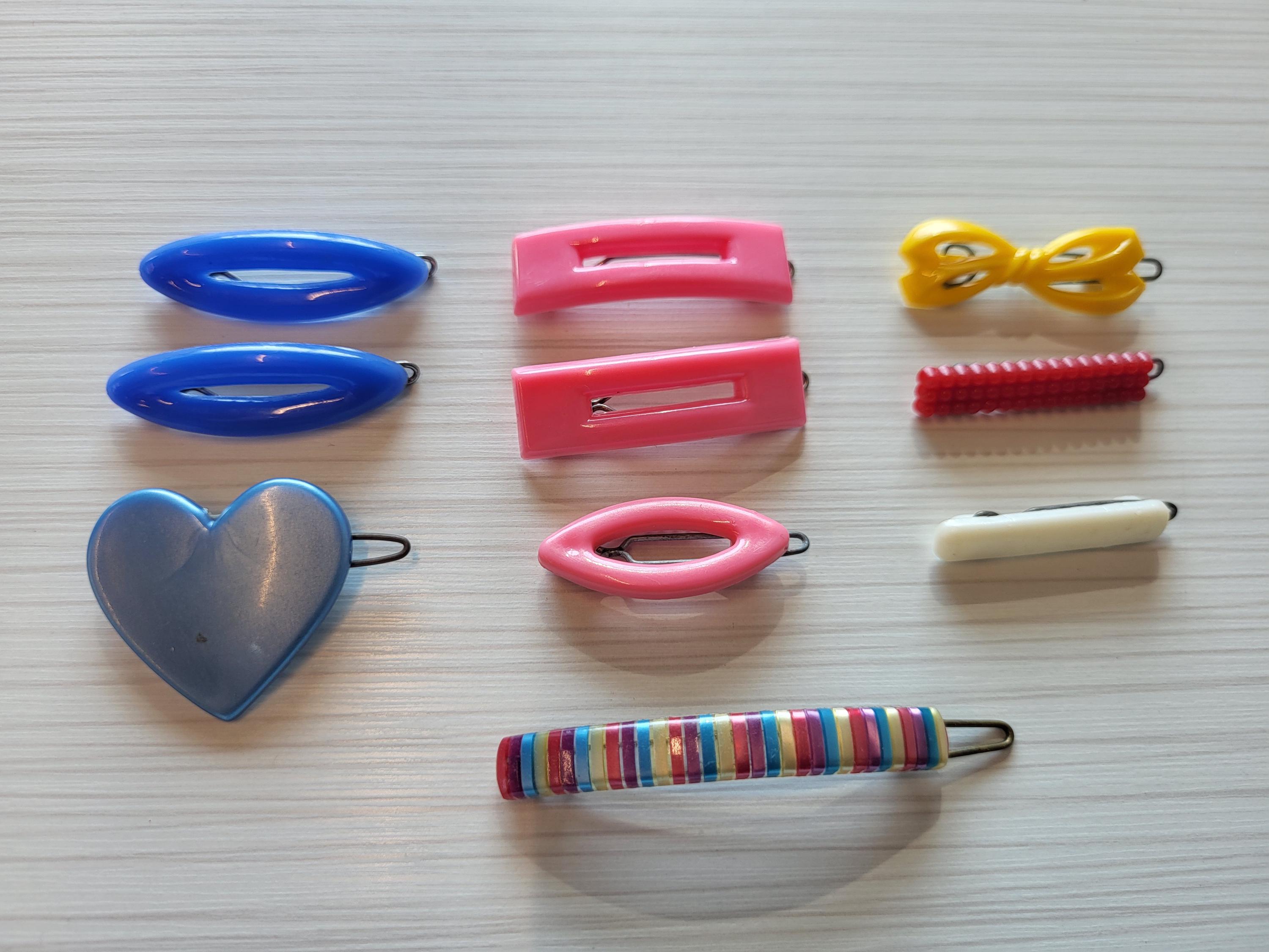 Huge 70 Piece Lot Hair Accessories, Barrettes, Headbands, Hair Clips NEW Amazon.com : Yzurbu 3pcs Large Hair Barrettes, Hair Clips  main image 2