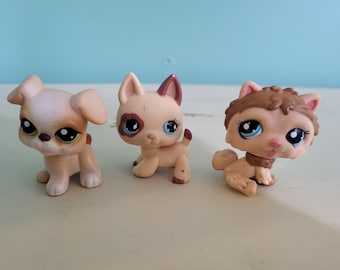 Vintage Littlest Pet Shop LPS Choice Puppy Dogs Hasbro Authentic Collectible