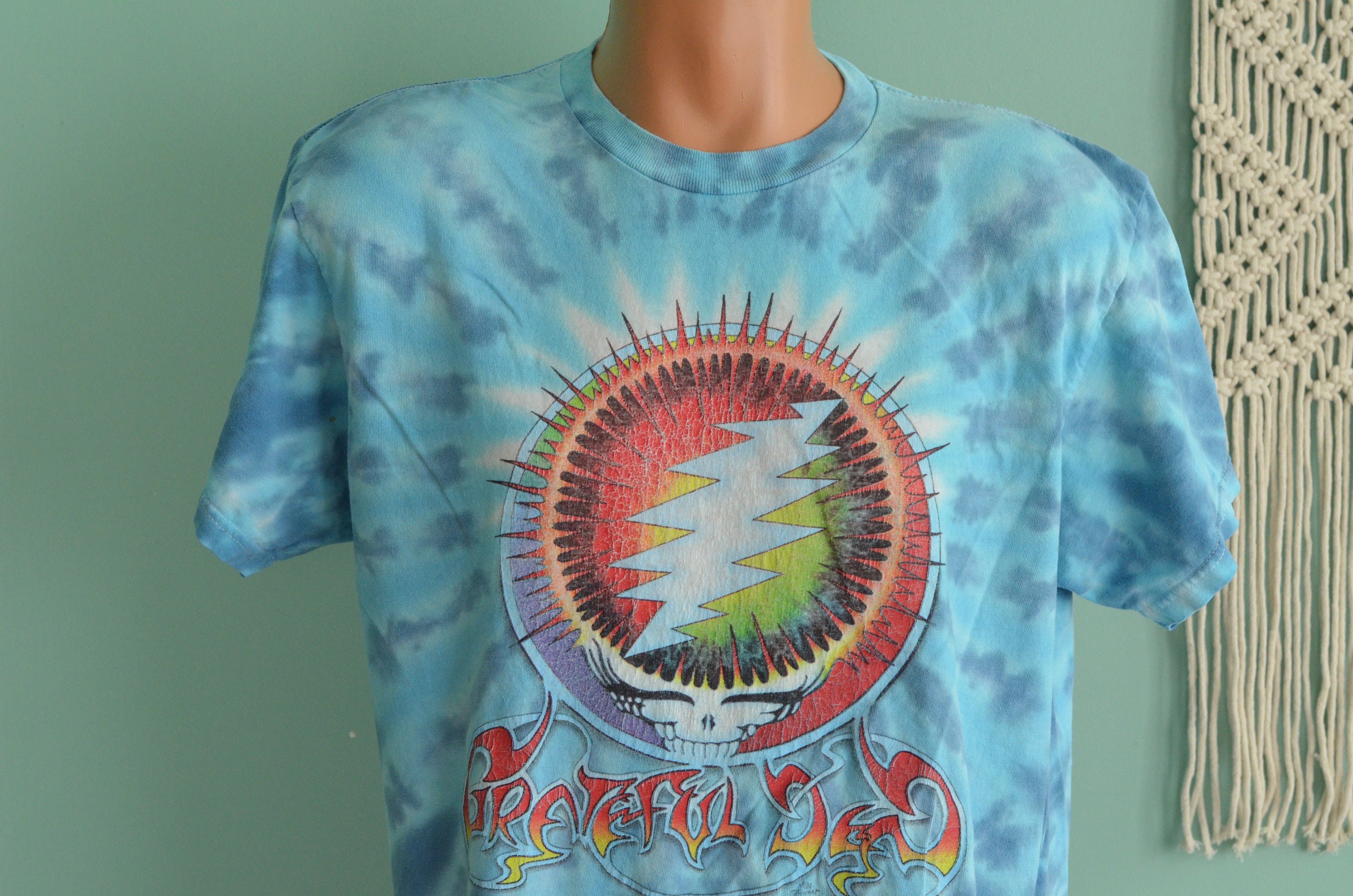 Vintage 90s Grateful Dead T-Shirt Let it Shine Large Double Sided  