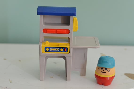CHOICE Vintage 80s Little Tikes DOLLHOUSE SIZE Miniatures Workshop
