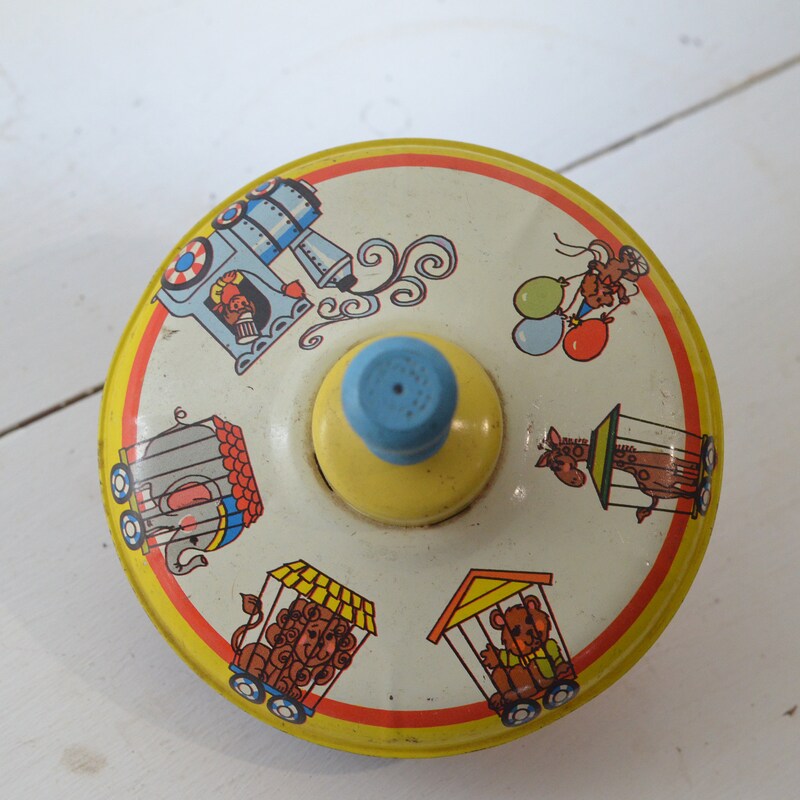 Spinning Top Toy - Etsy