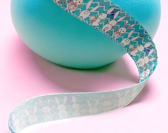 GROSGRAIN RIBBON Easter……1.5” Wide 5 yards Not Wired.  Perfect for Hair Bows, Crafts, Binding, etc…*Inventory Reduction Sale*