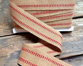 Burlap Webbing……2.5” Wide 2 yards for Pillows, Crafts, Upholstery…*Inventory Reduction Sale*