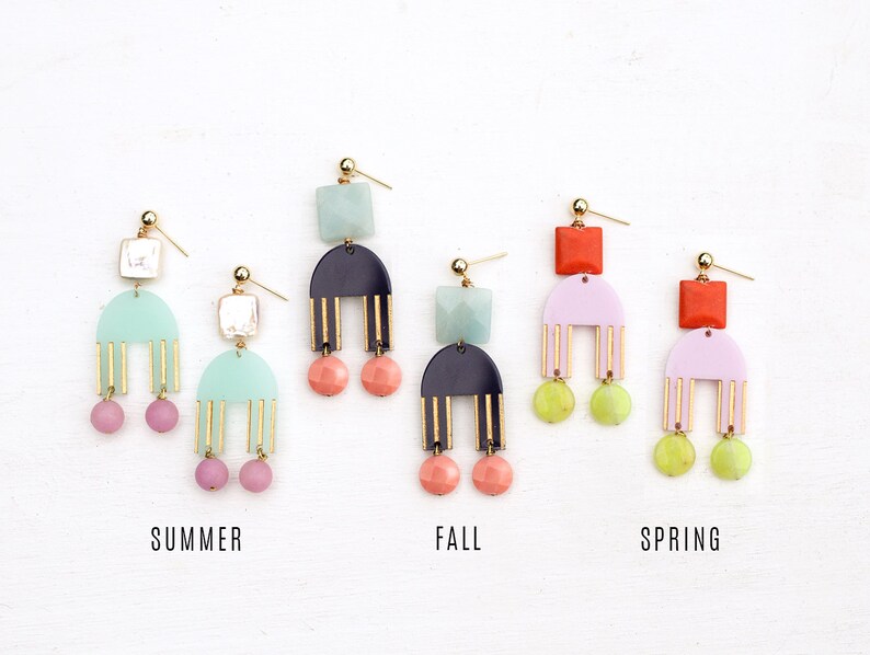 Festival Statement Earrings Gifts for Her Statement Etsy