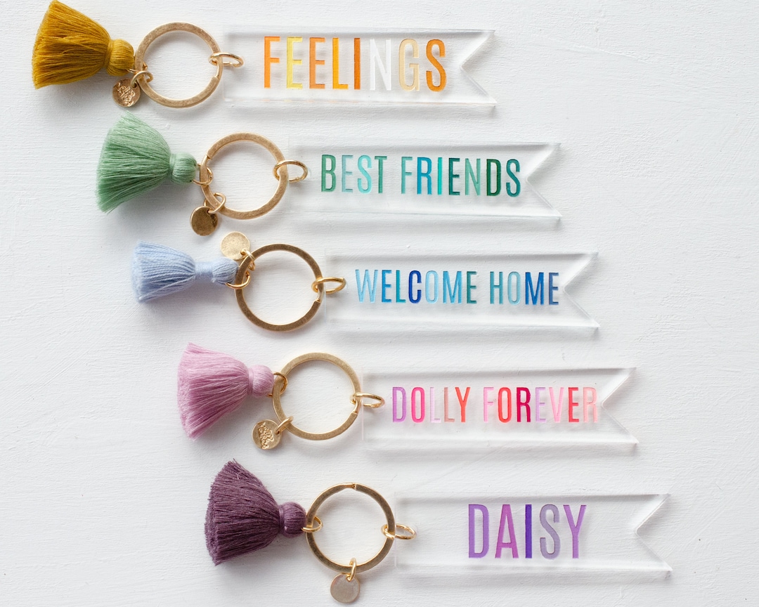 Amazon.com: MIRROR MANIA Double Heart Couple Keychain