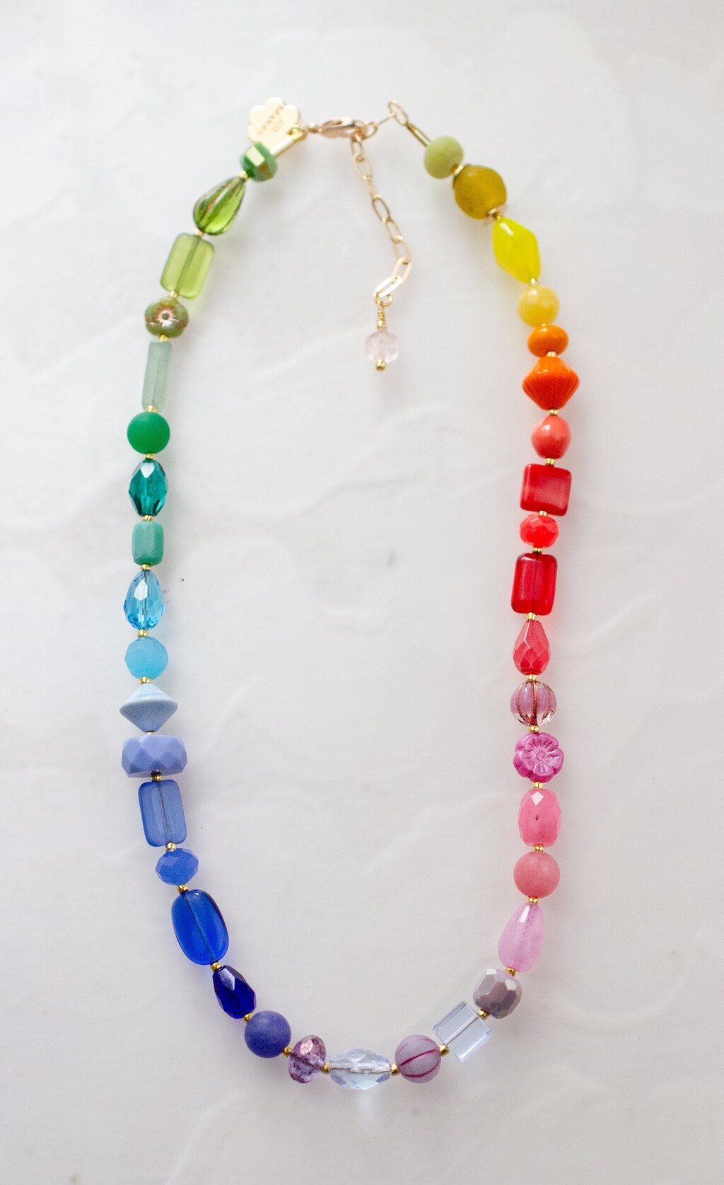 Collana Girocollo Bohémien In Perline Blu - Fatte A Mano, Stile Vintage E Colorato