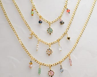Custom Star Charm Necklace and Bracelet - New Design | Exclusively on Etsy